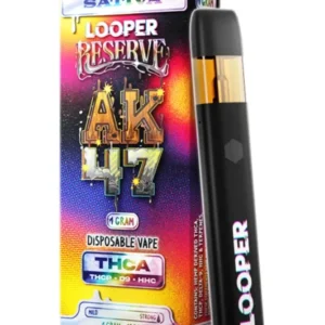 ak47 looper reserve thca disposable 1g