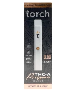 alaskan thunder fuck torch thc a pressure blend vape 3.5g