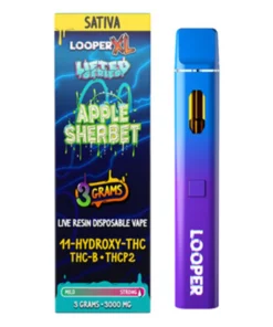 apple sherbet looper xl lifted series 11 hydroxy thc+thc b+thcp2 live resin disposable 3gapple sherbet looper xl lifted series 11 hydroxy thc+thc b+thcp2 live resin disposable 3g