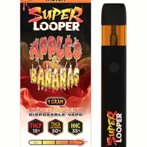 apples & bananas super looper super potent thcp+thca+hhc vape 1g