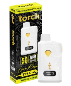 banana berry cake torch live rosin thc a disposable 5g