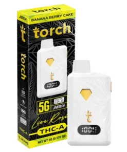 banana berry cake torch live rosin thc a disposable 5g
