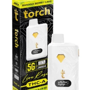banana berry cake torch live rosin thc a disposable 5g