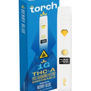 berry blue torch thc a vvs diamond blend vape 1g