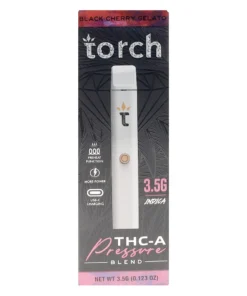 black cherry gelato torch thc a pressure blend vape 3.5g