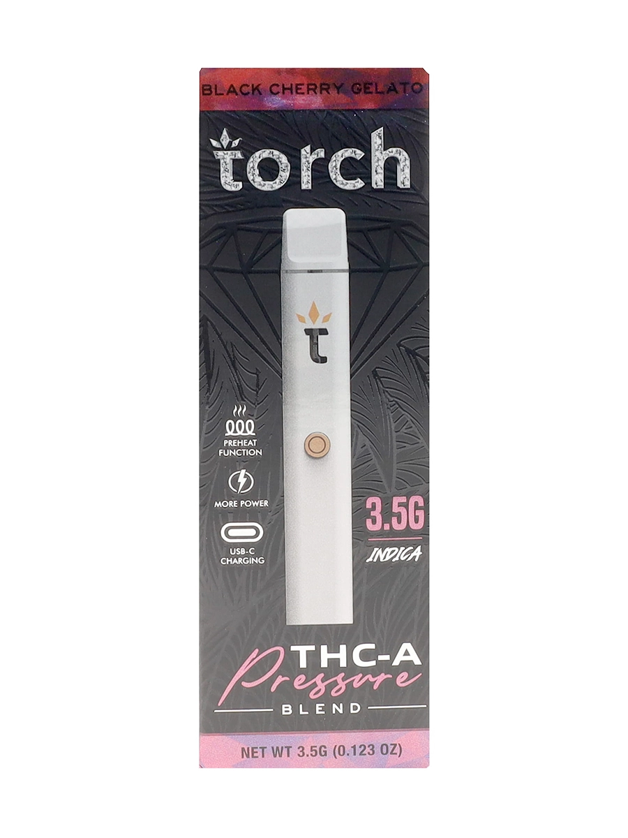 black cherry gelato torch thc a pressure blend vape 3.5g black cherry gelato torch thc a pressure blend vape 3.5g