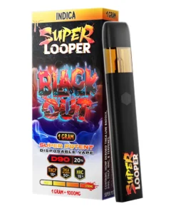 black out super looper super potent thcp+thca+hhc vape 1g