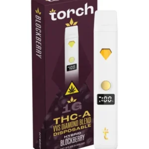 blockberry torch thc a vvs diamond blend vape 1g