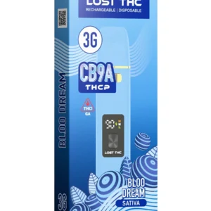bloo dream lost thc cb9a v4 disposable 3g