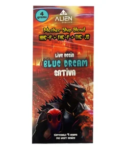 blue dream alien exotics 5pace craft blend live resin disposable 4g