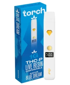 blue dream torch thc p live resin vape 1g