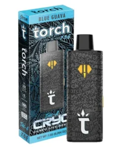 blue guava torch cryo thc a cured live resin vape 7.5g