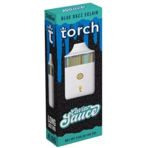 blue razz eclair torch caviar sauce disposable 4.5g