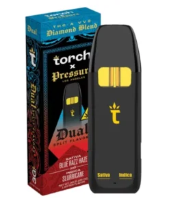 blue razz haze | slurricane torch x pressure dual disposable 3g