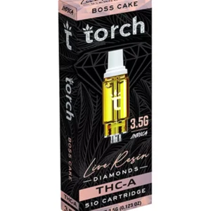 boss cake torch thc a live resin diamonds 510 cartridge 3.5g