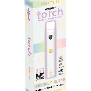 bugatti og torch baby burnout blend vape 2.2g