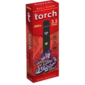 bull rider torch live sugar blend disposable 3.5g