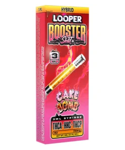 cake bomb looper thca booster shot syringe 3g