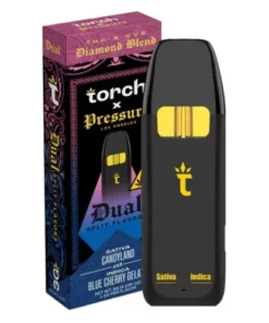 candyland | blue cherry gelato torch x pressure dual disposable 3g