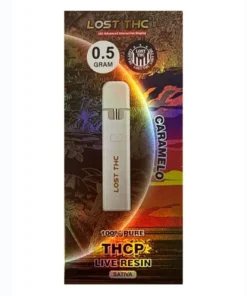 caramelo lost thc thcp live resin disposable 0.5g