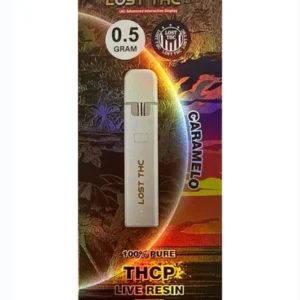 caramelo lost thc thcp live resin disposable 0.5g