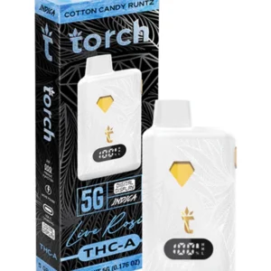 cotton candy runtz torch live rosin thc a vape 5g