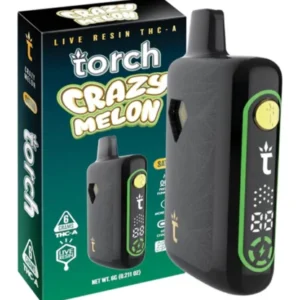 crazy melon torch live resin thc a disposable 6g