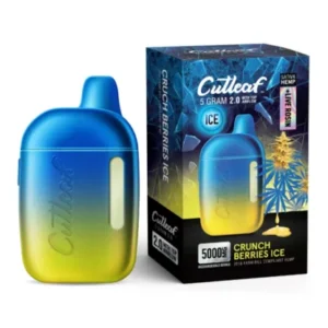 crunch berries ice cutleaf live rosin disposable 5g