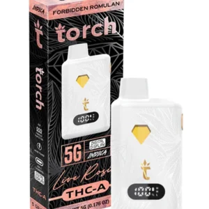 forbidden romulan torch live rosin thc a vape 5g