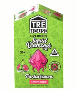 frosted guava tre house live rosin liquid diamonds vape 3.5g