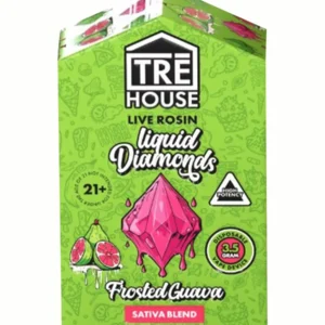 frosted guava tre house live rosin liquid diamonds vape 3.5g