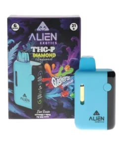 fruit gushers tropical alien exotics thc p diamond infused live rosin disposable 6g