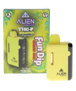 fun dip cherry yum alien exotics thc p diamond infused live rosin vape 6g