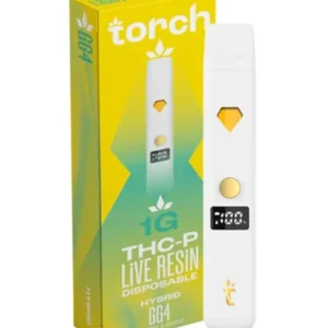 gg4 torch thc p live resin vape 1g