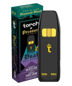 galactic jack | purple cream torch x pressure dual disposable 3g