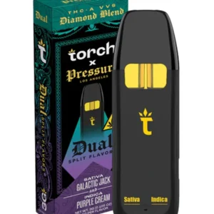 galactic jack | purple cream torch x pressure dual disposable 3g