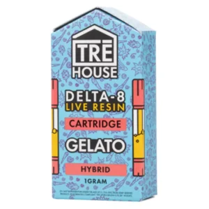 gelato tre house live resin delta 8 cartridge 1g