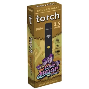 golden goat torch live sugar blend disposable 3.5g