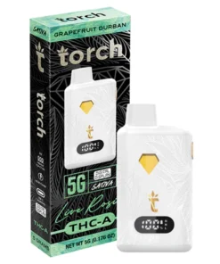 grapefruit durban torch live rosin thc a vape 5g