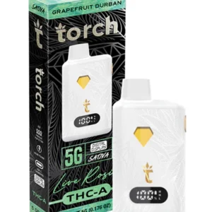 grapefruit durban torch live rosin thc a vape 5g