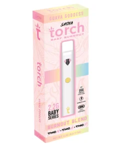 guava goddess torch baby burnout blend vape 2.2g