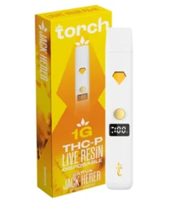 jack herer torch thc p live resin vape 1g