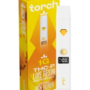 jack herer torch thc p live resin vape 1g