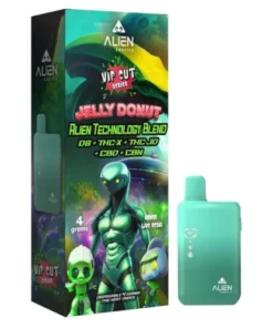 jelly donut alien exotics vip cut series disposable 4g