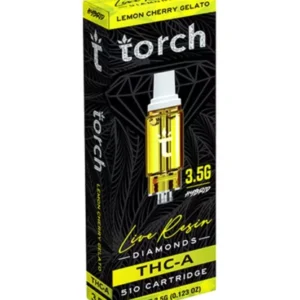lemon cherry gelato torch thc a live resin diamonds 510 cartridge 3.5g