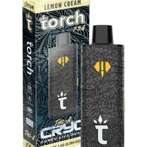 lemon cream torch cryo thc a live resin vape 7.5g