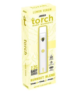 lemon venom torch baby burnout blend vape 2.2g