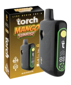 mango sunrise torch live resin thc a disposable 6g