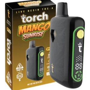 mango sunrise torch live resin thc a disposable 6g