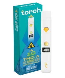maui wowie torch thc a vvs diamond blend vape 1g